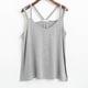 thumbnail image 1 of Camiseta plisada sexy con cuello en V y corte holgado para mujer, talla grande, 1 of 6