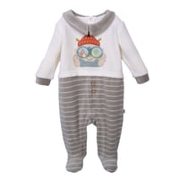 Pillin - Osito Plush Recién Nacido Niño Rayas Safari