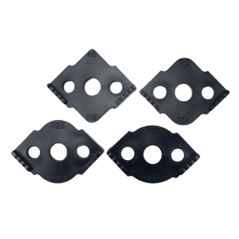 Magideal - Plantilla De Esquina De Enrutador 4X, Plantilla De Esquina, Plantilla Rápida R5 R15 , De Enrutamiento Para Carpintería, Su , Negro