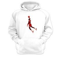 Genérico - Poleron Canguro 23 Con Capucha Blanco Talla Xs Unisex