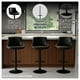 thumbnail image 2 of Pack 4 Piso Bar taburete Base Negra Giratorio y Ajustable, 2 of 6