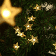 thumbnail image 5 of Luz Luces Navidad Carga Solar 5m Estrellas Cálida, 5 of 7