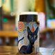 thumbnail image 5 of Fiesta del Gato Negro Funda enfriadora de latas, aislante de bebidas para mantener frías o calientes, funda térmica plegable para latas, portabebidas reutilizable, 5 of 6