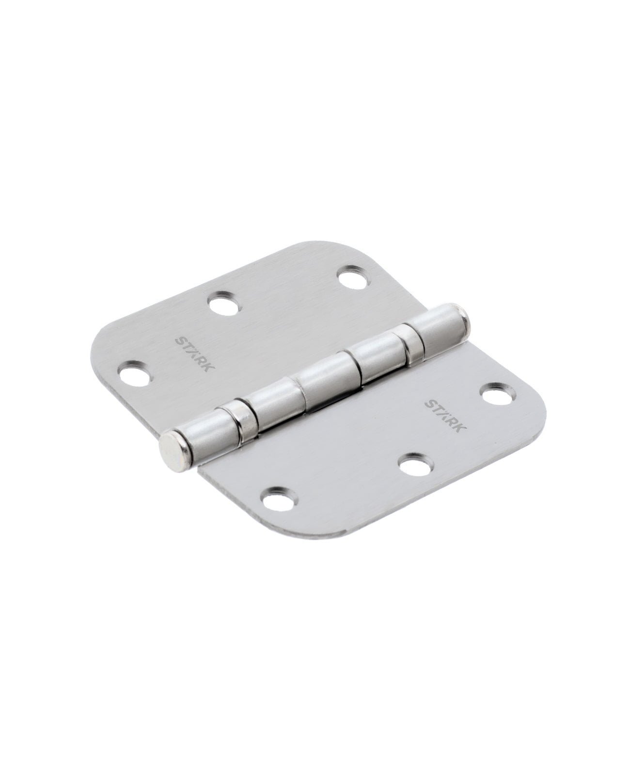 Stark Design - 3 Bisagras Con Rodamientos De 3,5""X3,5"" Canto Redondo 5/8. 2 Mm Espesor. (Acero Inoxidable 304)