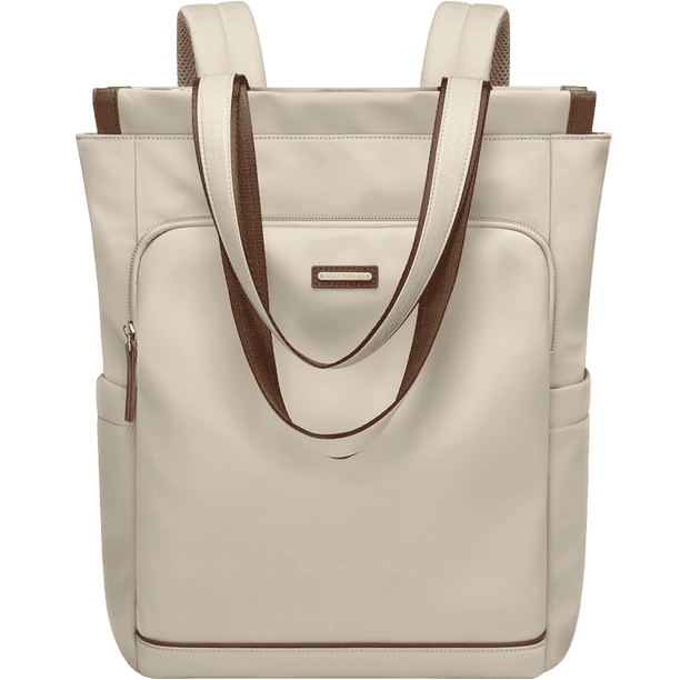 GOLF Women's Backpack Convertible Shoulder Bag Ladies Aesthetic Backpacks with Laptop Compartments Secret Pocket 15.6 inch Large