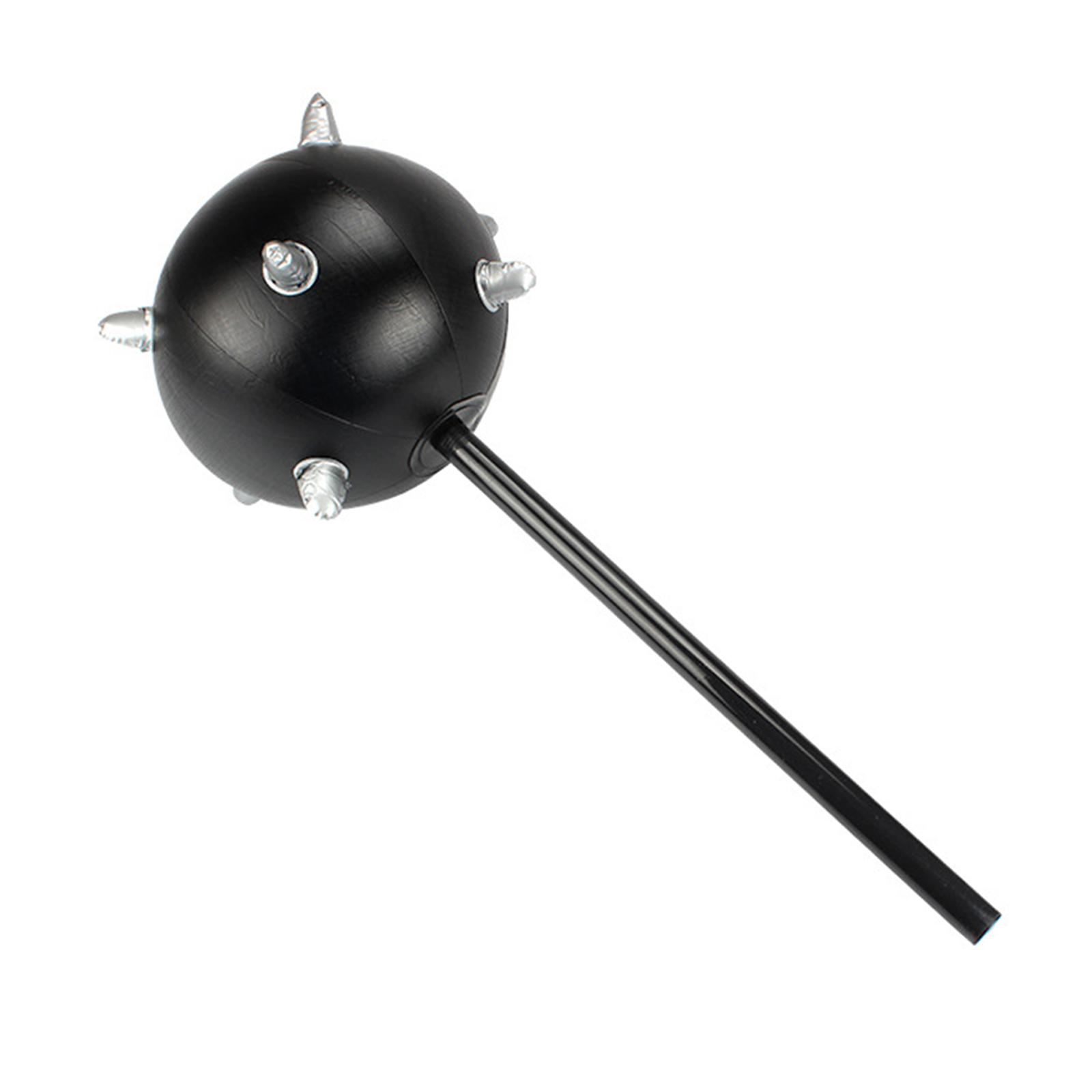 Magideal - Inflable Martillo Juguete Con Cadena Para Agarre Fácil Bolas Inflables Para Actividades Infantiles Portátil Y Cómodo Por Su Material Suave Adecuado Pa Redondo