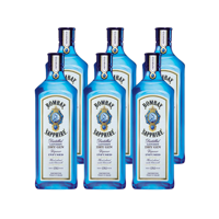 Gin Bombay Sapphire London Dry Gin 40° 750Cc X6