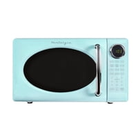 Horno Microondas Nostalgia Retro 20L 700W Con Plato Giratorio De Vidrio