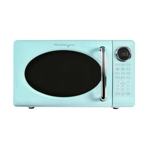 Horno Microondas Nostalgia Retro 20L 700W Con Plato Giratorio De Vidrio