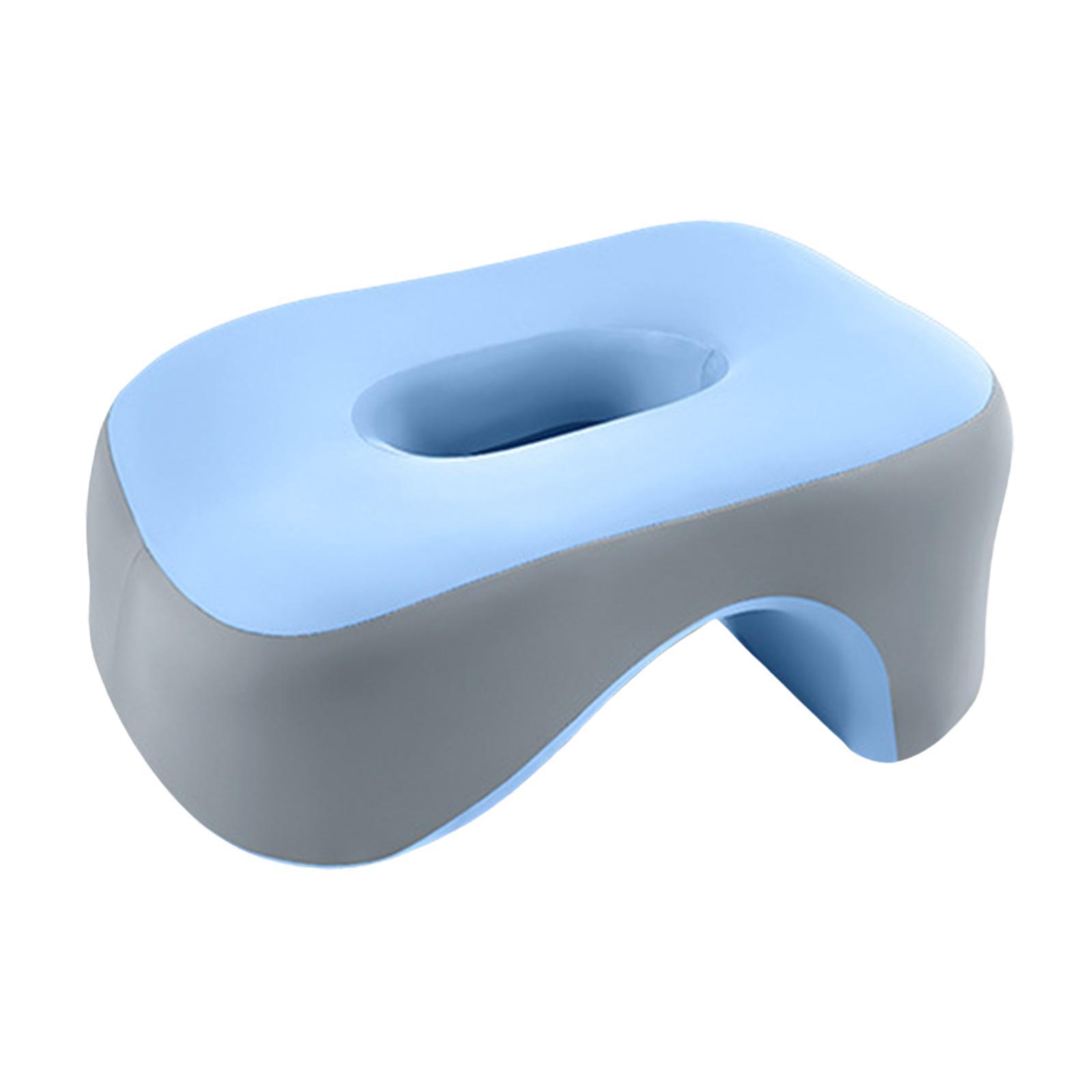 Bothyi - Almohada De Espuma Viscoelástica Para La Siesta En La Oficina, Para El Almuerzo Escolar, Para Estudiantes, Color Azul