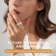 thumbnail image 2 of Anillo inteligente de seguimiento de salud Govllfoz R18 para hombres y mujeres, 2 of 6