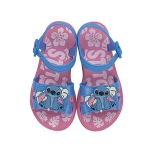 Sandalia Infantil Lila/Azul Glitter Stich 089 Ipanema