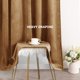 thumbnail image 4 of Cortinas Térmicas de Terciopelo Camel Benedeco 132x274 cm, 4 of 9
