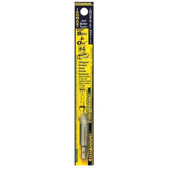 Extractor de tornillos dañados Eazy Power Spin It Out No.4