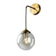thumbnail image 5 of Bola De Cristal Lámpara De Pared Lámparas De Pared Accesorios Pantalla De Lámpara Colgante Para Escalera Vidrio Gris, 5 of 5
