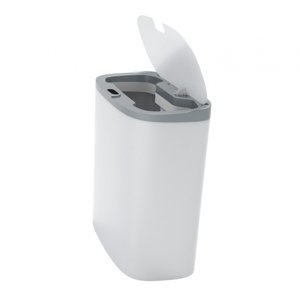 Bothyi - Cubo De Basura Automático, Cubo De Basura Eléctrico Estrecho Para Dormitorio, Oficina, Gris