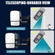 thumbnail image 3 of Espejos de remolque AERDM de color negro texturizado manual para Chevy/GMC/Cadillac, 3 of 6