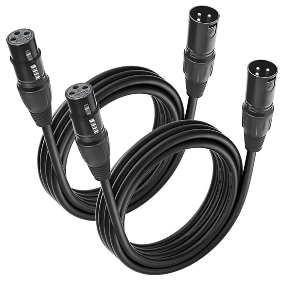 Cable XLR Cyberguys! 3 m (2 unidades) macho a hembra