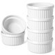thumbnail image 1 of Juego de 6 cazuelitas blancas LE TAUCI de 240 ml, 1 of 8