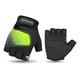 thumbnail image 1 of Guante Corto Ciclismo Bicicleta Spinning Moto Con Palma Gel Negro/Verde 1479, S, 1 of 3