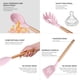 thumbnail image 2 of Utensilios De Cocina De Silicona, 12 Piezas, Sartén Antiadherente, Utensilios De Cocina, Espátula Con Mango De Madera, Cuchara Sopera, Raspador, Traje, 2 of 4