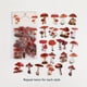 thumbnail image 1 of 40pcs/pack Plant Nature Flower Decorative PVC Sticker For Scrapbooking DIY Label Diary Stationery Album Journal Daisy Mushroom Stick, 1 of 5