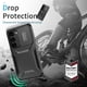 thumbnail image 2 of Funda Resistente para Samsung Galaxy S23 FE con Tapa Deslizante y Protección Militar Negro, 2 of 6