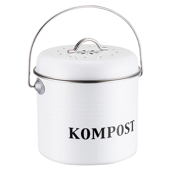 Cubo De Compost Interior Para Residuos De Alimentos Compostador De Cocina De Cáscara De Residuos Vegetales