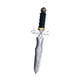 thumbnail image 3 of Cuchillos Falsos Para Entrenamiento De Artes Marciales, Accesorio De Disfraz Para Fiesta, Estilo C, 3 of 5