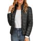 thumbnail image 1 of INSPIRE CHIC Chaqueta Acolchada para Mujer Cuello Alto Ligera con Capucha Cremallera 2XL Negro, 1 of 6