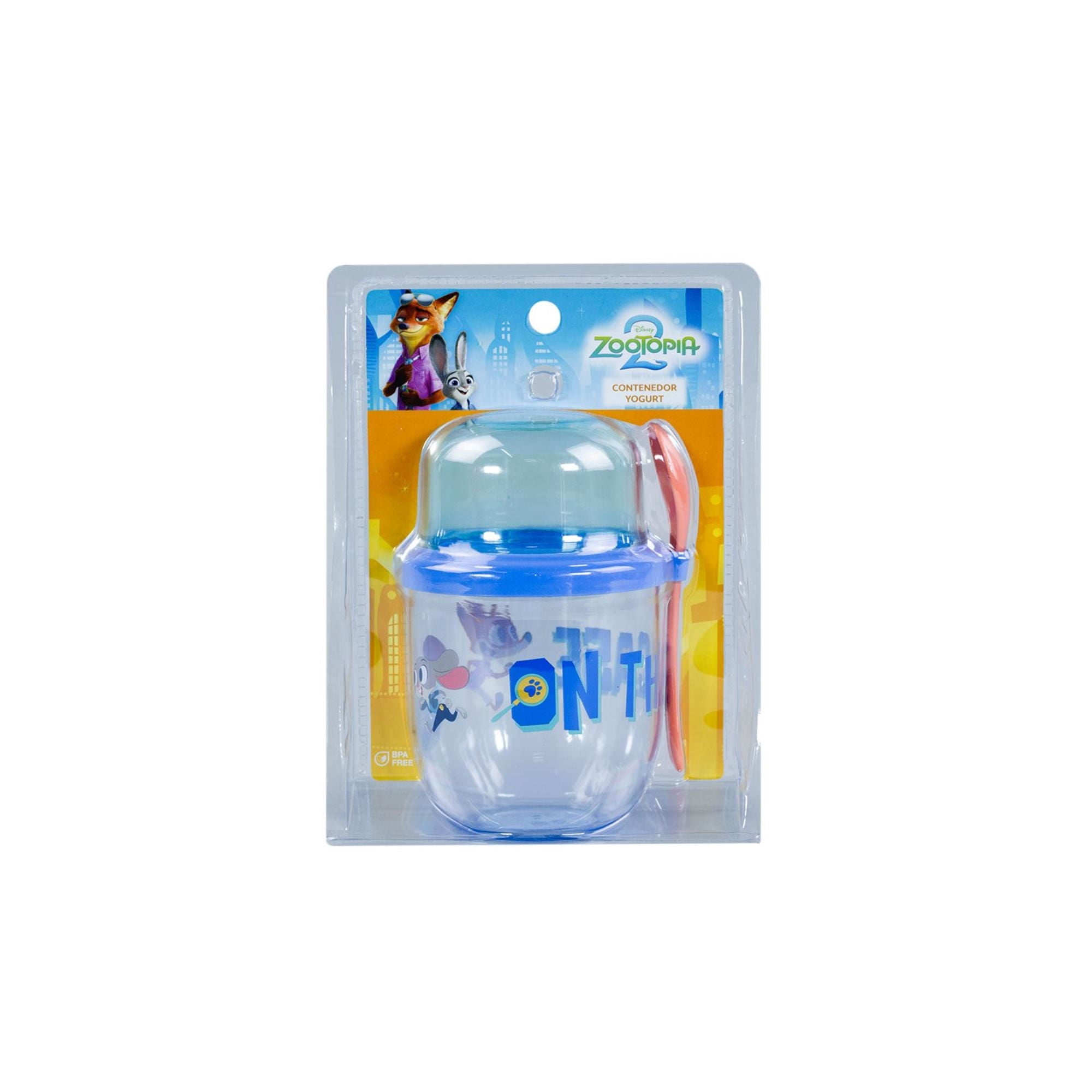 Vaso Yogurt Zootopia 1 Piezas Plastico