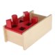 thumbnail image 2 of 4 formas de madera Montessori Imbucare caja de juguetes para ni?os peque?os suministros artesanales, 2 of 5