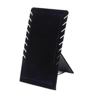 Magideal - Organizador De Collares Con 8 Ranuras, Organizador De Joyas, Soporte Para Collares, Colgador De Collares Para Armario, Escritorio, Dormitorio, Tocador Negro