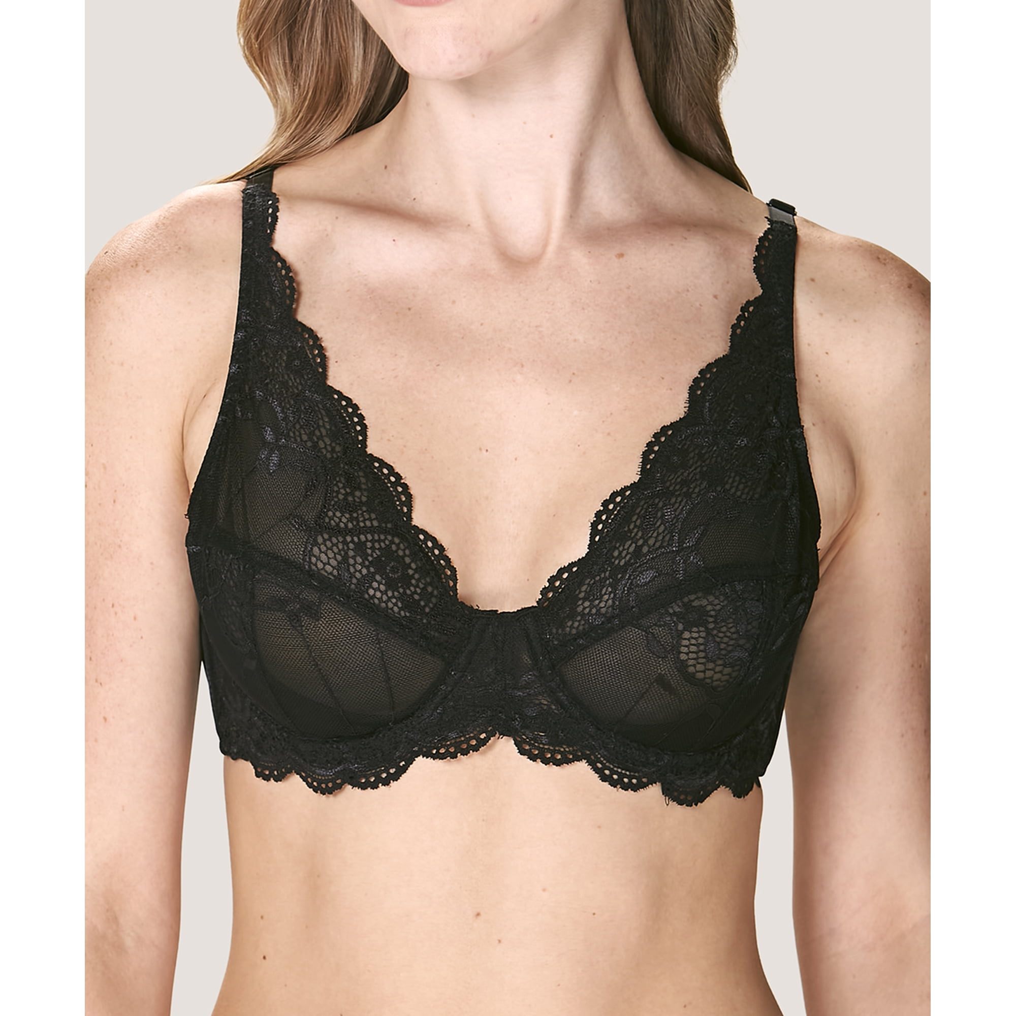 Lady Genny - Sosten Encaje Floral Sofisticado