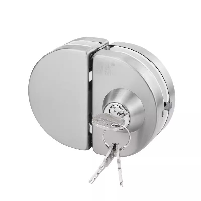 Genérica - Cerradura Chapa De Perilla Para Puertas De Vidrio 10mm A 12mm