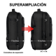 thumbnail image 3 of Mochila viaje Belug color negro diseño liso 40L, 3 of 5