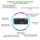 thumbnail image 5 of Amplificador Technical Pro 1000 W Bluetooth USB SD, 5 of 9