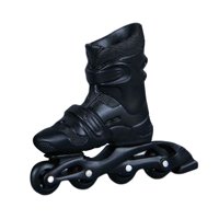 Magideal - Colección De Patines De Ruedas A Escala 1:6 Realistas, Modelo De Zapatos En Miniatura Para Muñeca De 12 "", Figura De Acción Femenina, Accesorios De Ve Negro