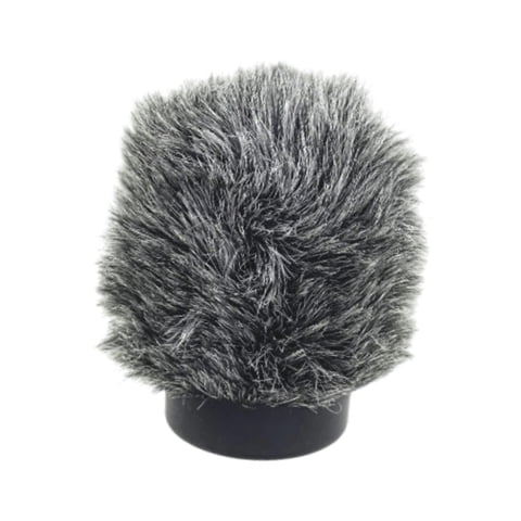 Magideal - Micrófono Furry Windscreen Micjammer Profesional Liviano Fácil De Usar Cubierta De Micrófono De Pantalla De Viento Para Uso Al Aire Libre , 5Cm 5 Cm