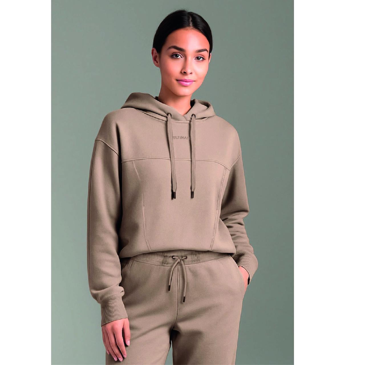 Ultimate Hoodie Regular Mujer Mocha
