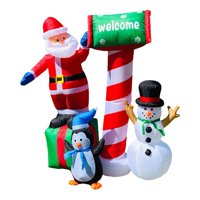 Magideal - Inflables Navideños Grandes, Decoración Interior Y Exterior, Césped, Vacaciones, Jardín, Decoración Navideña, Colecciones De Fiestas Con Luces Led Estilo E
