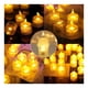 thumbnail image 2 of Pack 24 velas LED efecto llama 8 cm transparente, 2 of 3