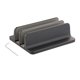 thumbnail image 1 of Soporte Vertical Ajustable Para Computadora Portátil 2 Ranuras Accesorios De Escritorio Bien Organizado Negro, 1 of 5