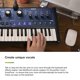 thumbnail image 5 of Synth Novation MiniNova Modelado analógico 37 miniclave azul, 5 of 7