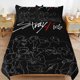 thumbnail image 1 of Stray Kids Bedding Set Duvet Cover Comfortable and Lightweight Cartoon Bedding 3 Piece Bed Set, 1 of 5