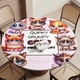 thumbnail image 5 of Grumpy Cat theme Fitted Round Tablecloths Elastic Edged Table Covers Waterproof Table Cloth For Kitchen Holiday Party Tables Decor 120cm, 5 of 6
