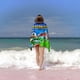 thumbnail image 2 of Sonic Toalla de playa de secado rápido con diseño temático, regalo para mujeres y niñas, ideal para cumpleaños, fans, amantes de la música, uso en la playa o al aire libre,78*180cm, 2 of 6