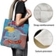 thumbnail image 3 of Dumbo Bolso de tela con estampado de lienzo para mujer, bolsa de compras reutilizable y estética, con cremallera interior, regalo para mujer, 35 × 40 cm., 3 of 6