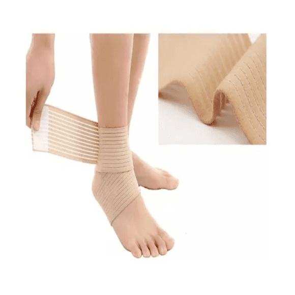 Vendas Elásticas De Compresión Para Tobillo Codo Rodilla Par