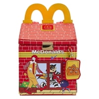 Mochila Loungefly Mcdonald'S Happy Meal Para Mujer Color Rojo